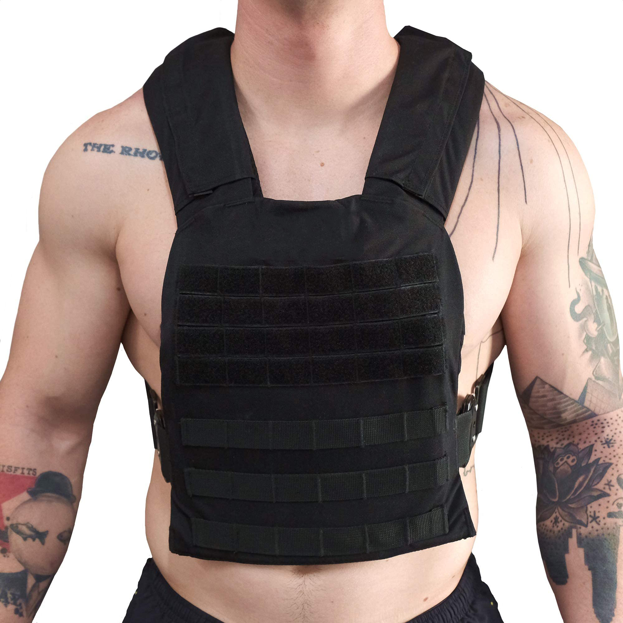 Crossfit Gym - Easily Adjustable Tactical Weight Vest 20kg,
