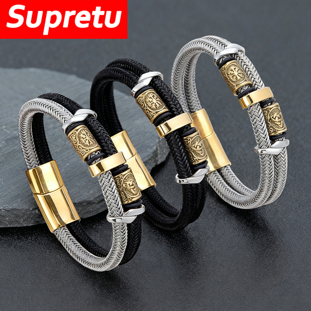 Vintage Norse Rune Double-Laye - Battle Rope Anchor incelemesi ve fiyatı
