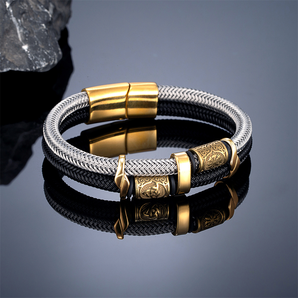 Vintage Norse Rune Double-Laye - Battle Rope Anchor incelemesi ve fiyatı