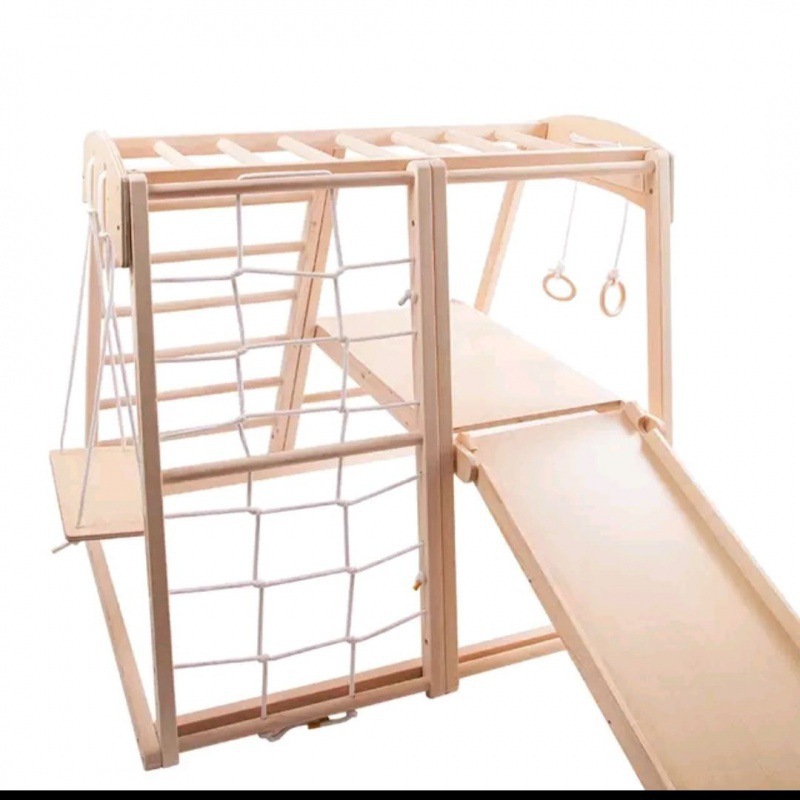 Indoor Playground Montessori B - Gymnastic Ring Wood incelemesi ve fiyatı