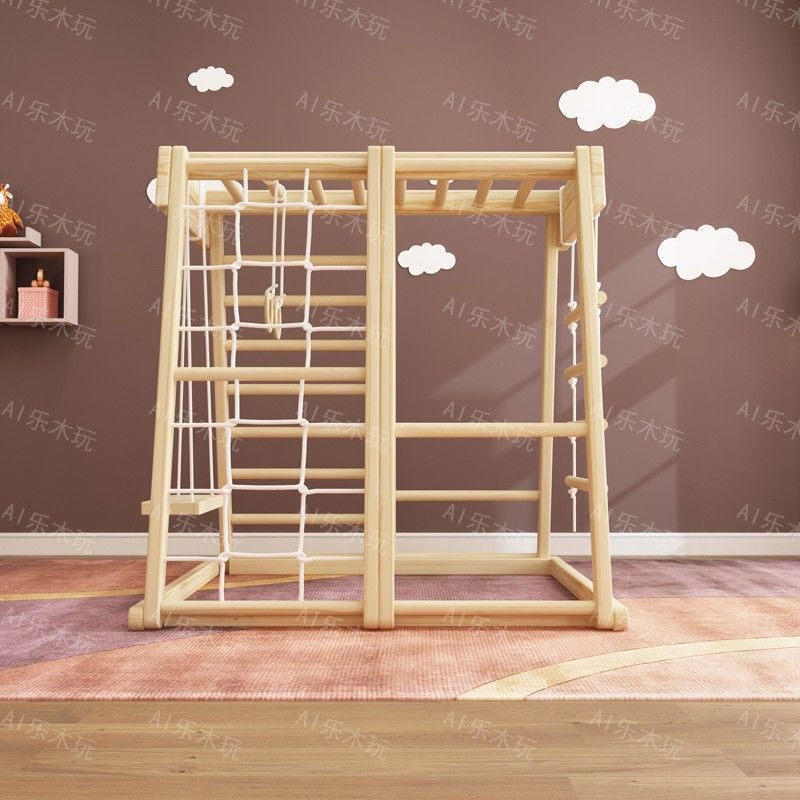 Indoor Playground Montessori B - Gymnastic Ring Wood incelemesi ve fiyatı