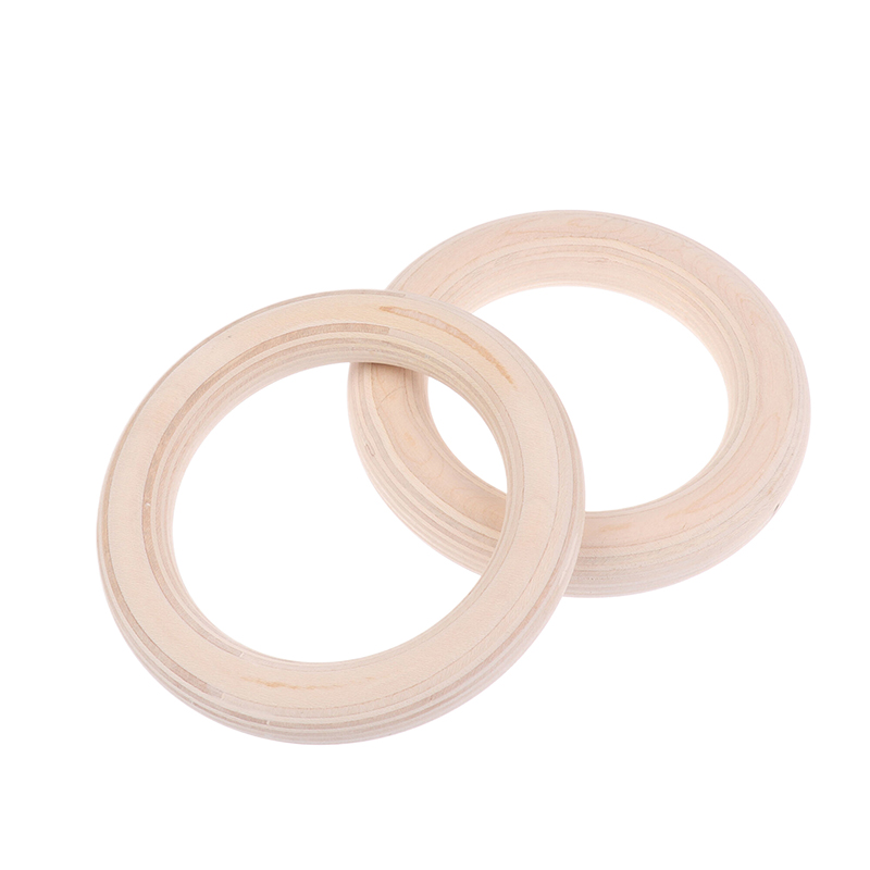 2Pcs/Pairs Portable Crossfit G - Gymnastic Ring Wood incelemesi ve fiyatı