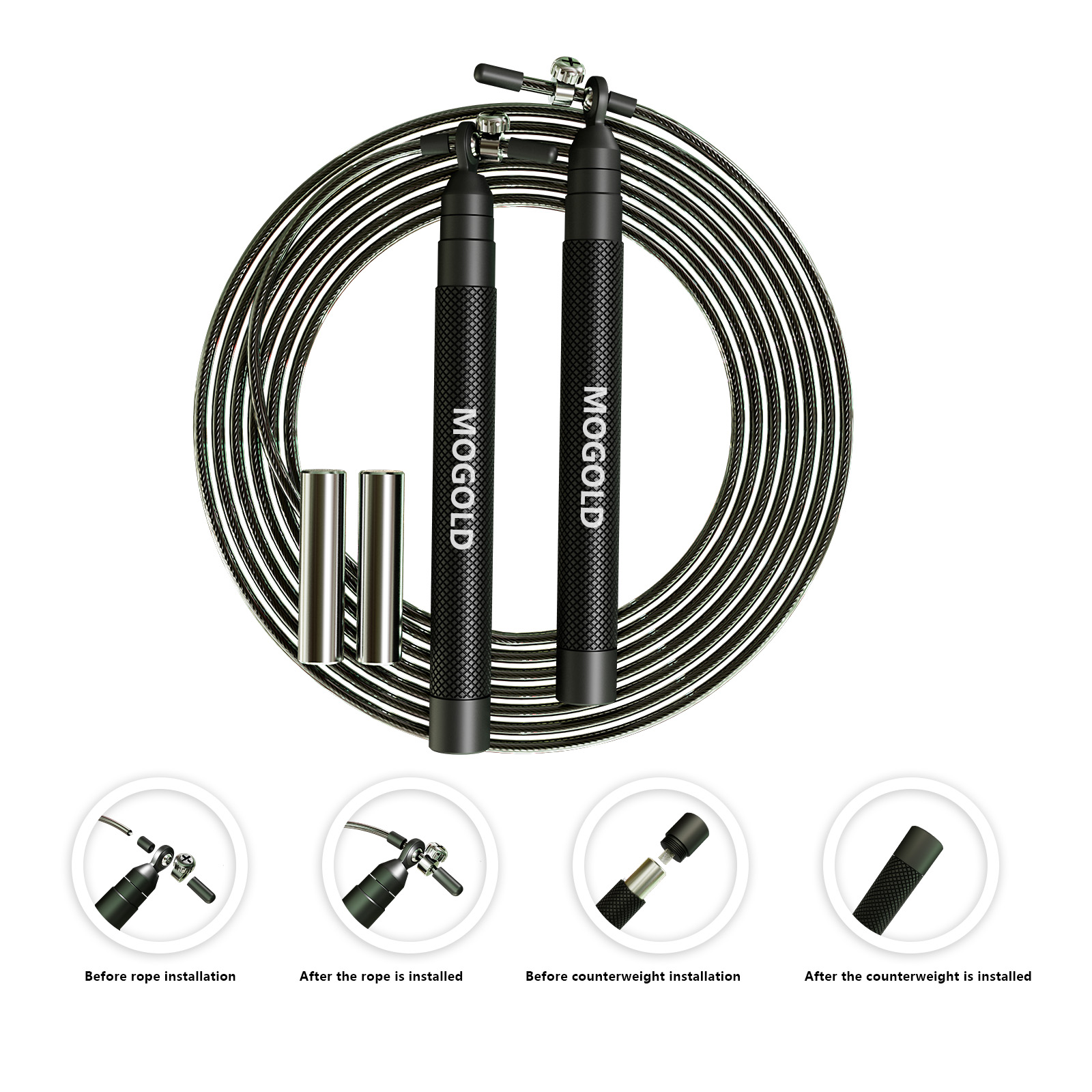 Crossfit Weighted jump rope gy - Crossfit No Equipment Workouts incelemesi ve fiyatı