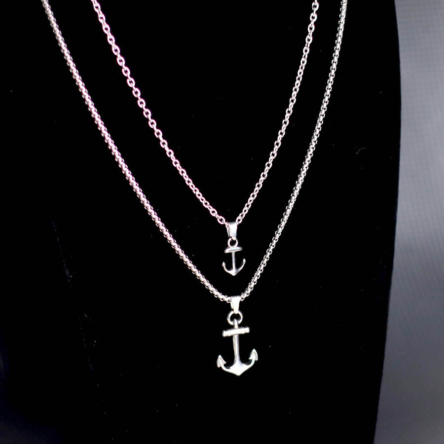 Hiphop Anchor Necklace For Men - Battle Rope Anchor incelemesi ve fiyatı