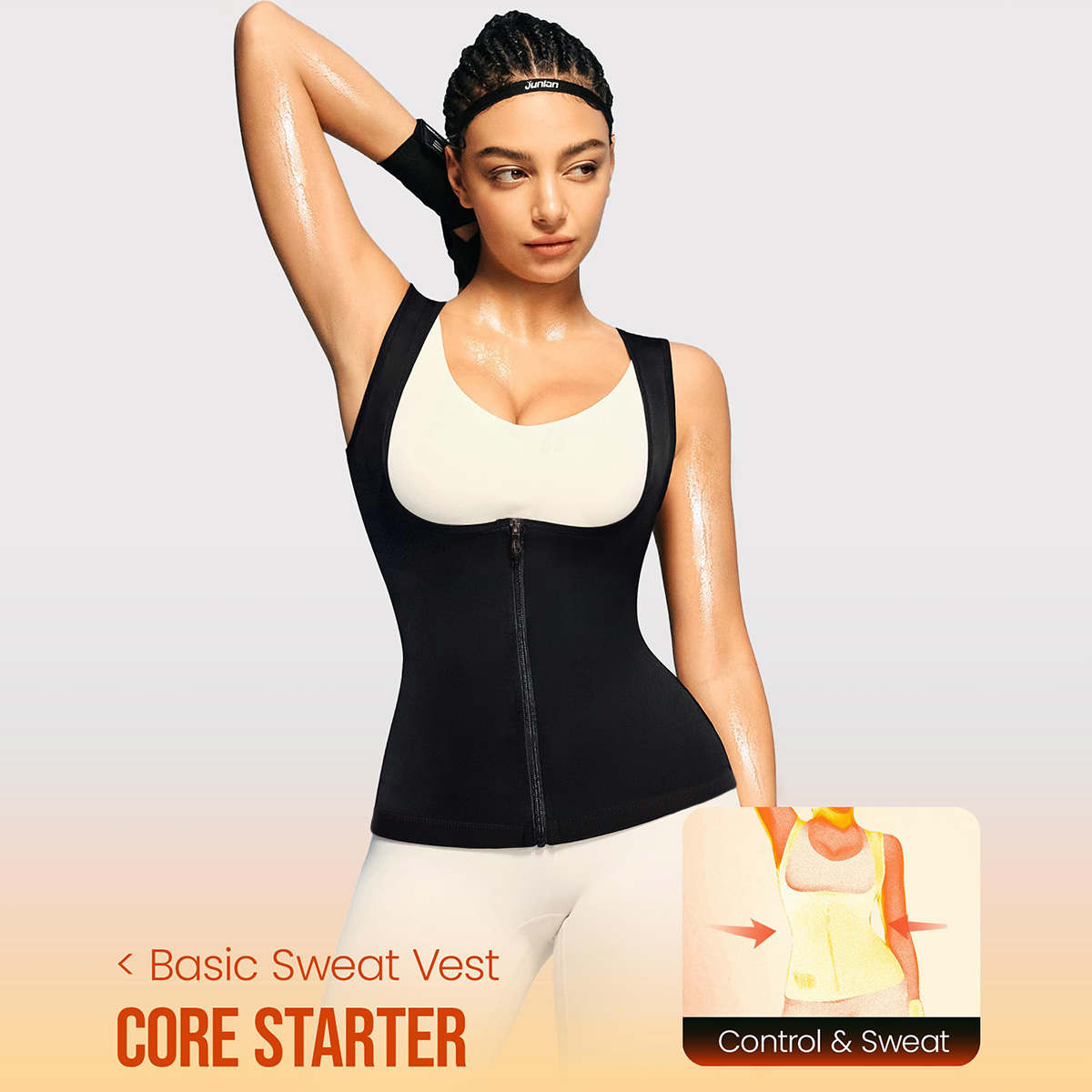 1PCS Women’s Sweat Vest for We - Crossfit Vest incelemesi ve fiyatı