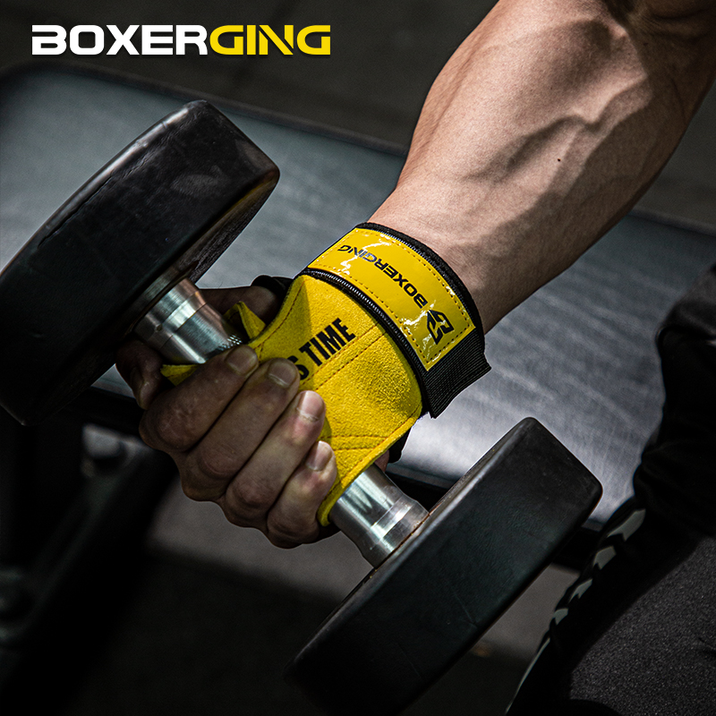 Cowhide Gym Gloves Grips Anti- - Crossfit Workout Gear incelemesi ve fiyatı