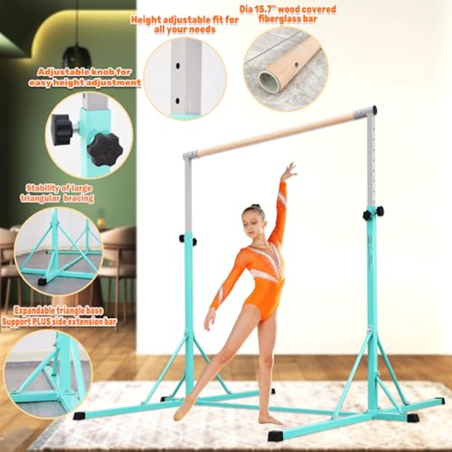 Gymnastics Bar for home gym tr - Gymnastic Ring Wood incelemesi ve fiyatı