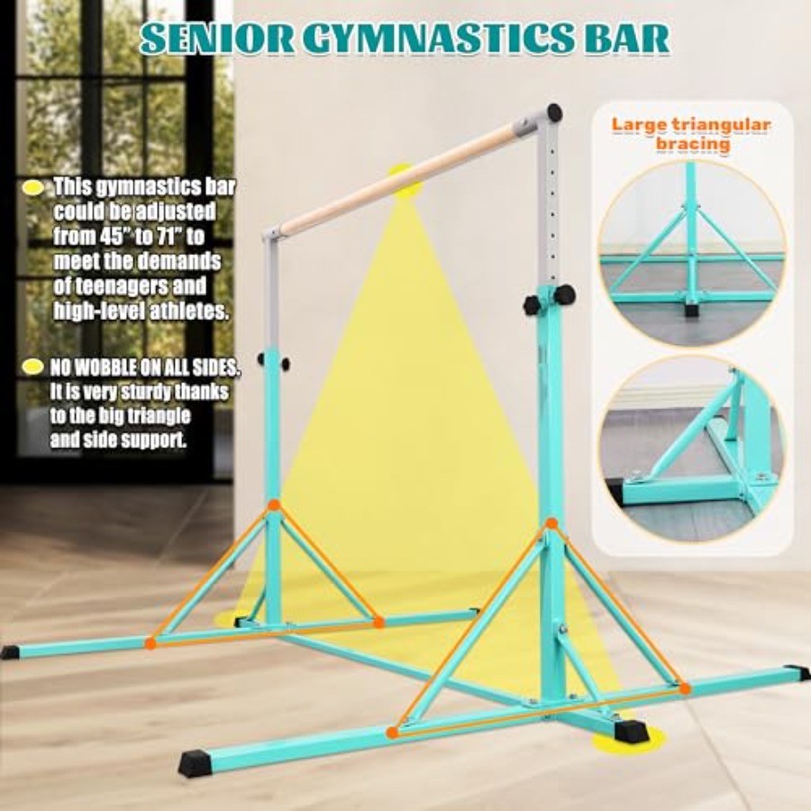 Gymnastics Bar for home gym tr - Gymnastic Ring Wood incelemesi ve fiyatı
