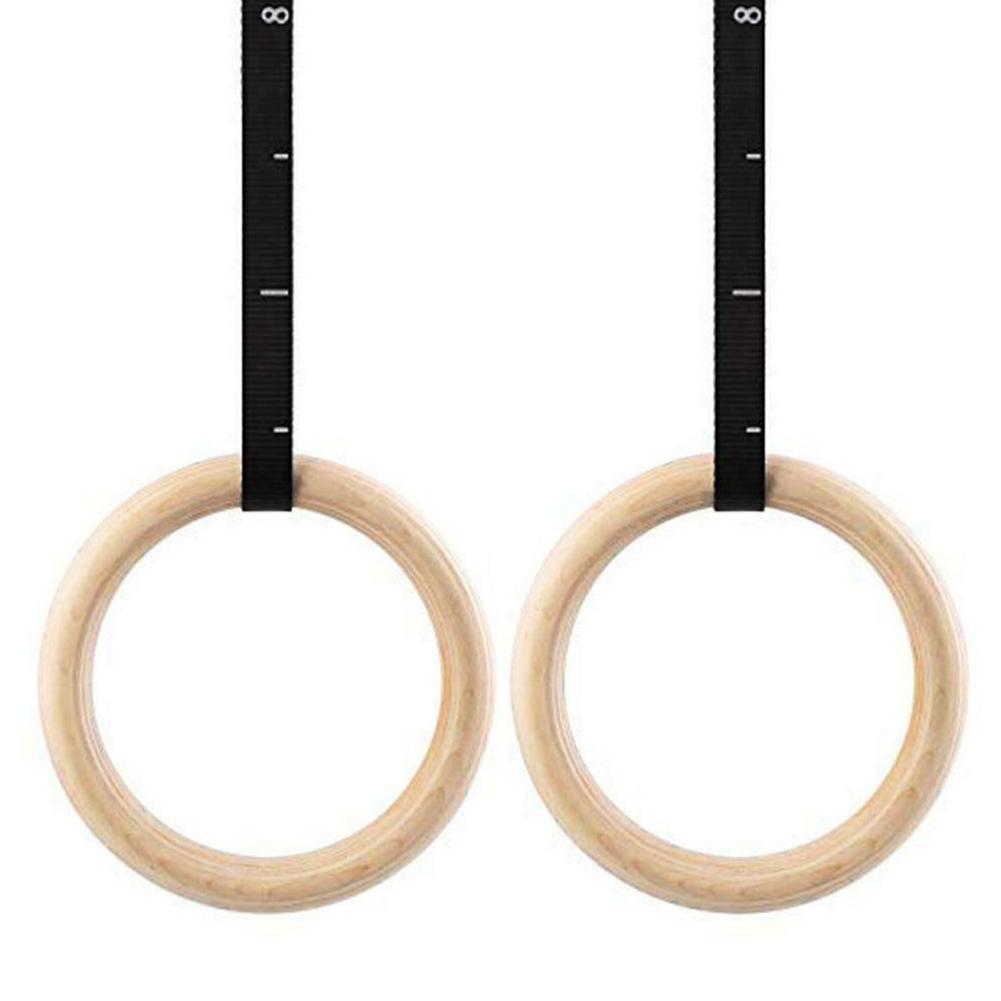 Wooden Gymnastic Rings 28/32mm - Gymnastic Ring Wood incelemesi ve fiyatı