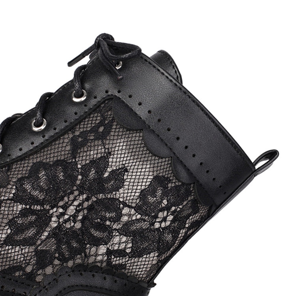 Vintage Hollow Out Lace Mesh F - Crossfit Outfit incelemesi ve fiyatı