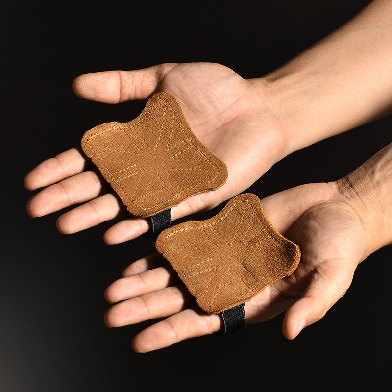Cowhide Gym Gloves Grips Anti- - Crossfit Workout Gear incelemesi ve fiyatı