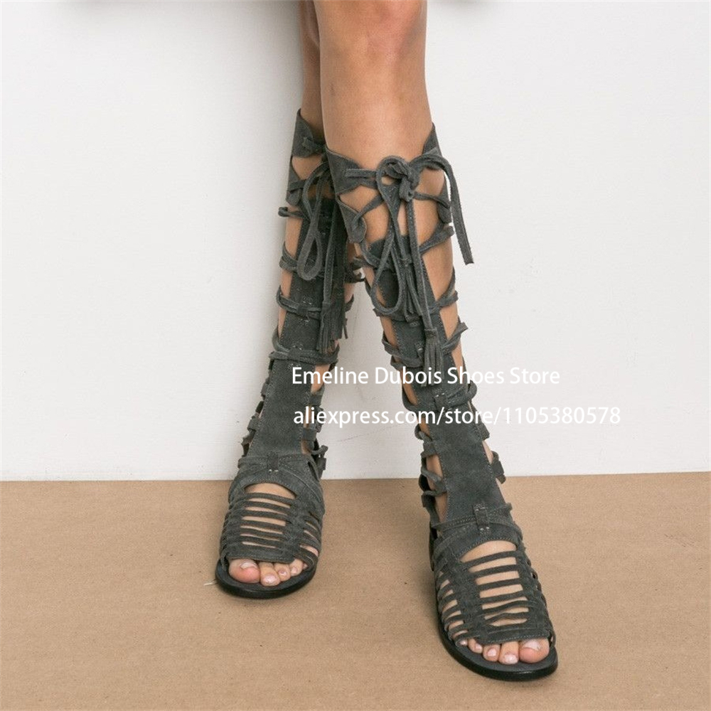 Suede Gladiator Flat Sandals K - Crossfit Outfit incelemesi ve fiyatı