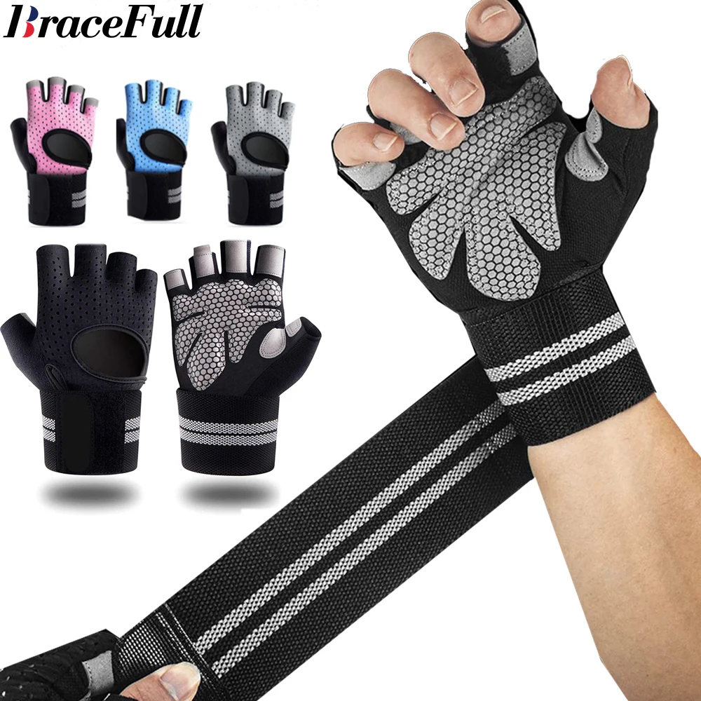 1Pair Half Finger Gym Fitness  - Crossfit Workout Gear incelemesi ve fiyatı