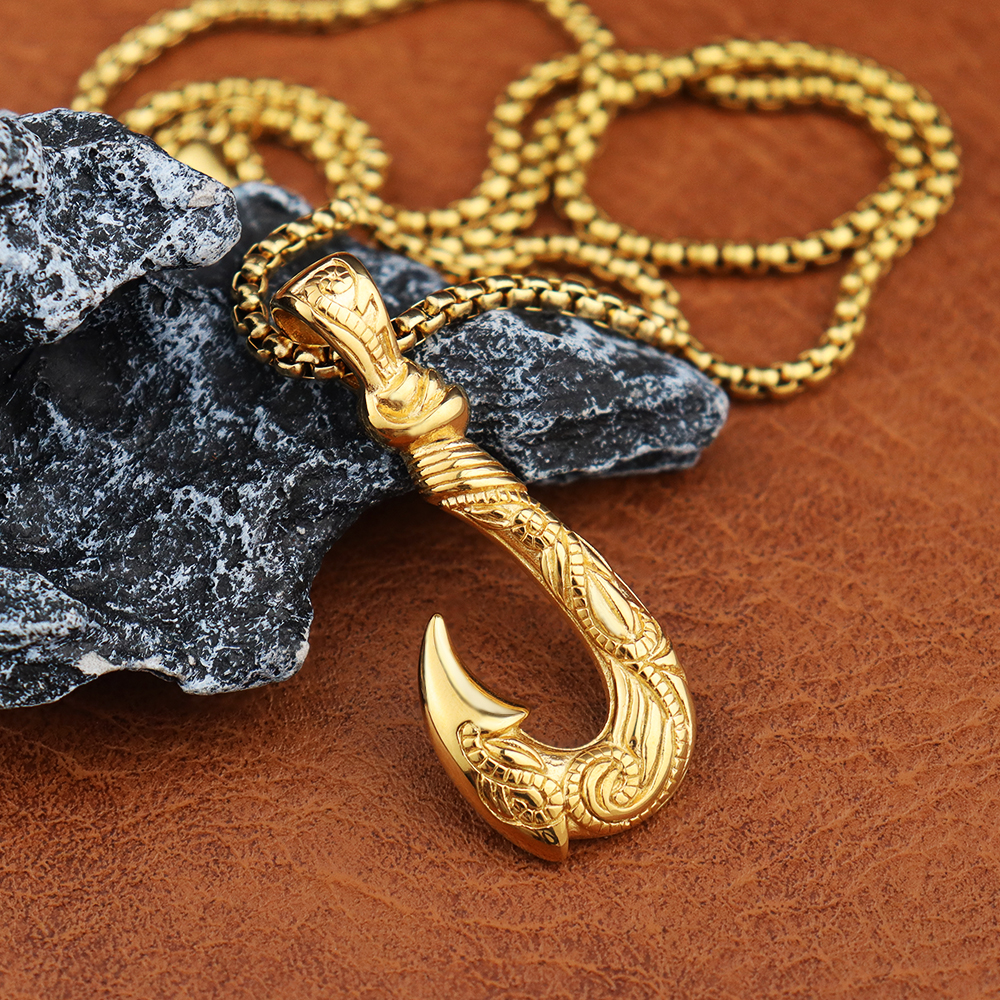 Maui Magic Fish Hook Necklace  - Battle Rope Anchor incelemesi ve fiyatı