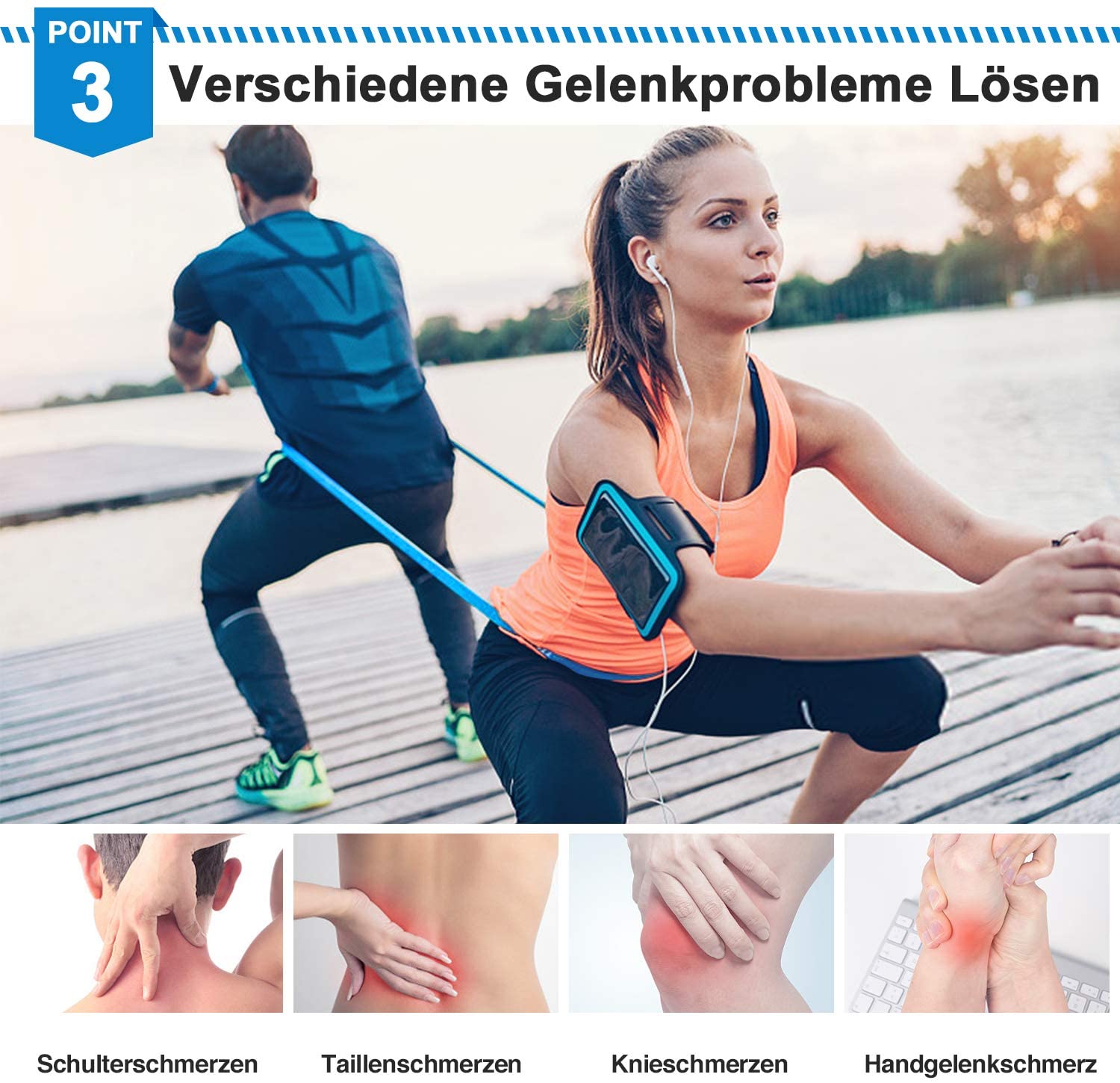 Elastic Fitness Bands 3Pcs Res - Crossfit Workout Gear incelemesi ve fiyatı