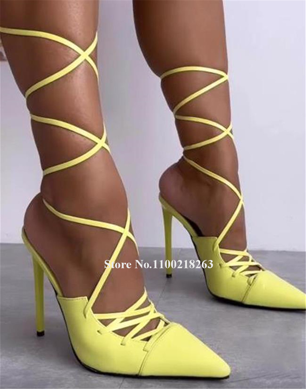 Lace-up Thin Heel Sandals Newe - Crossfit Outfit incelemesi ve fiyatı