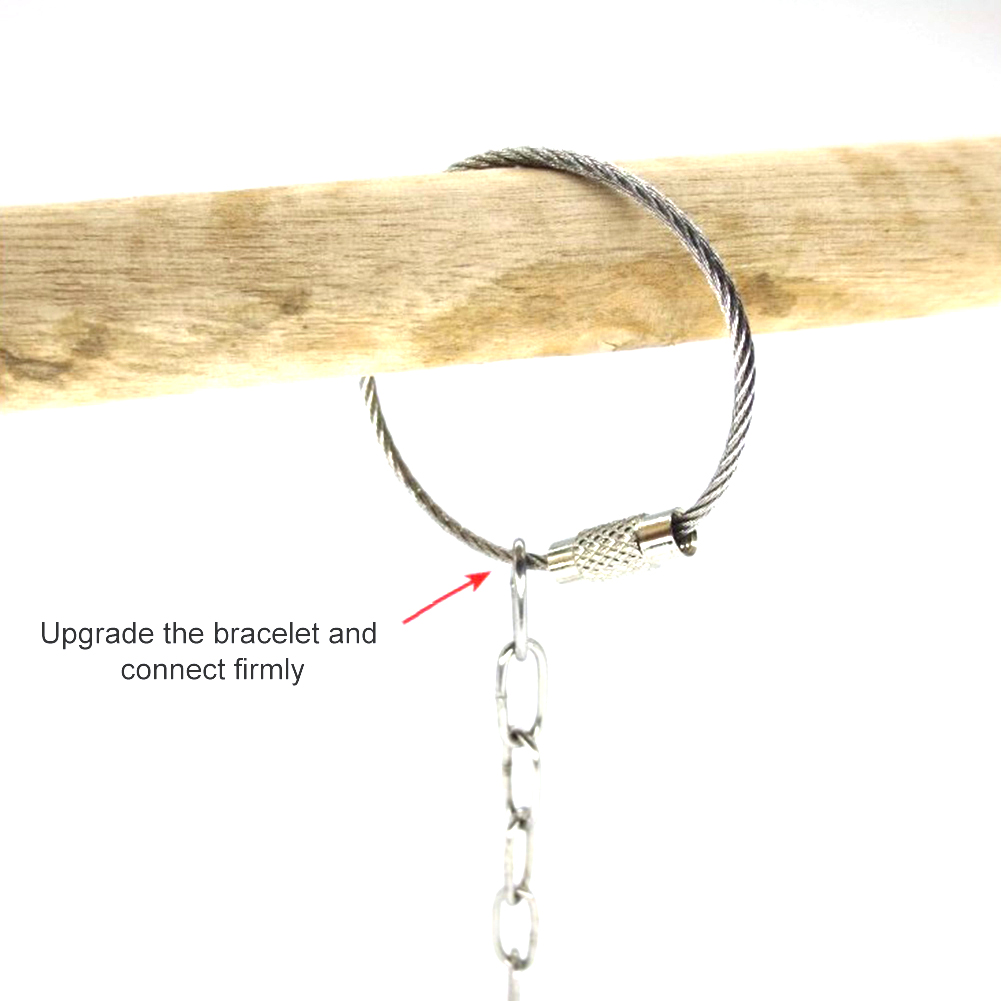 1Pcs Pet Parrot Leg Ring Ankle - Gymnastic Ring Wood incelemesi ve fiyatı