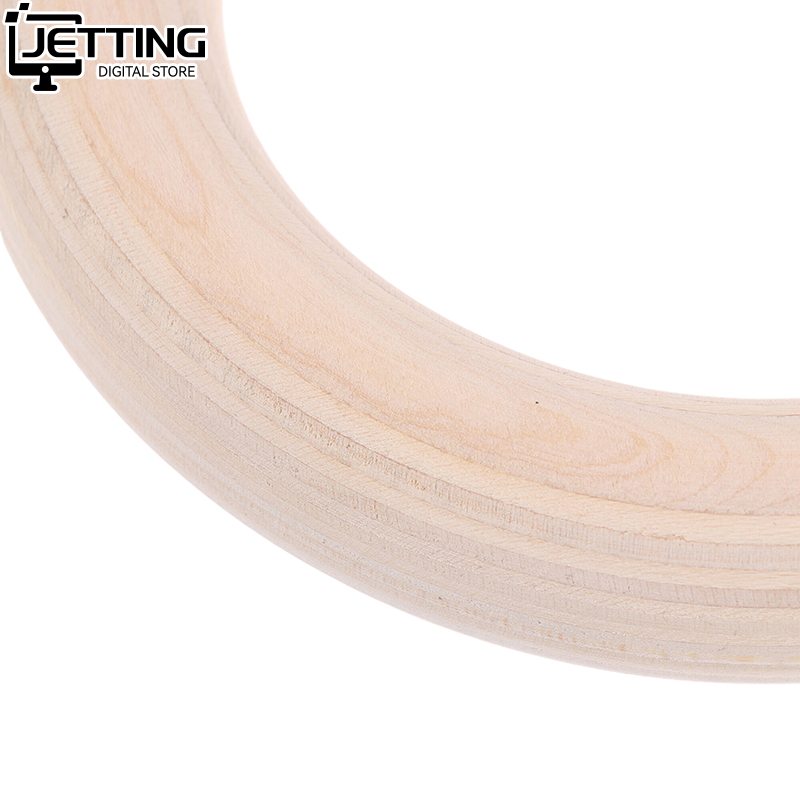2Pcs/Pairs Wooden Ring Portabl - Gymnastic Ring Wood incelemesi ve fiyatı