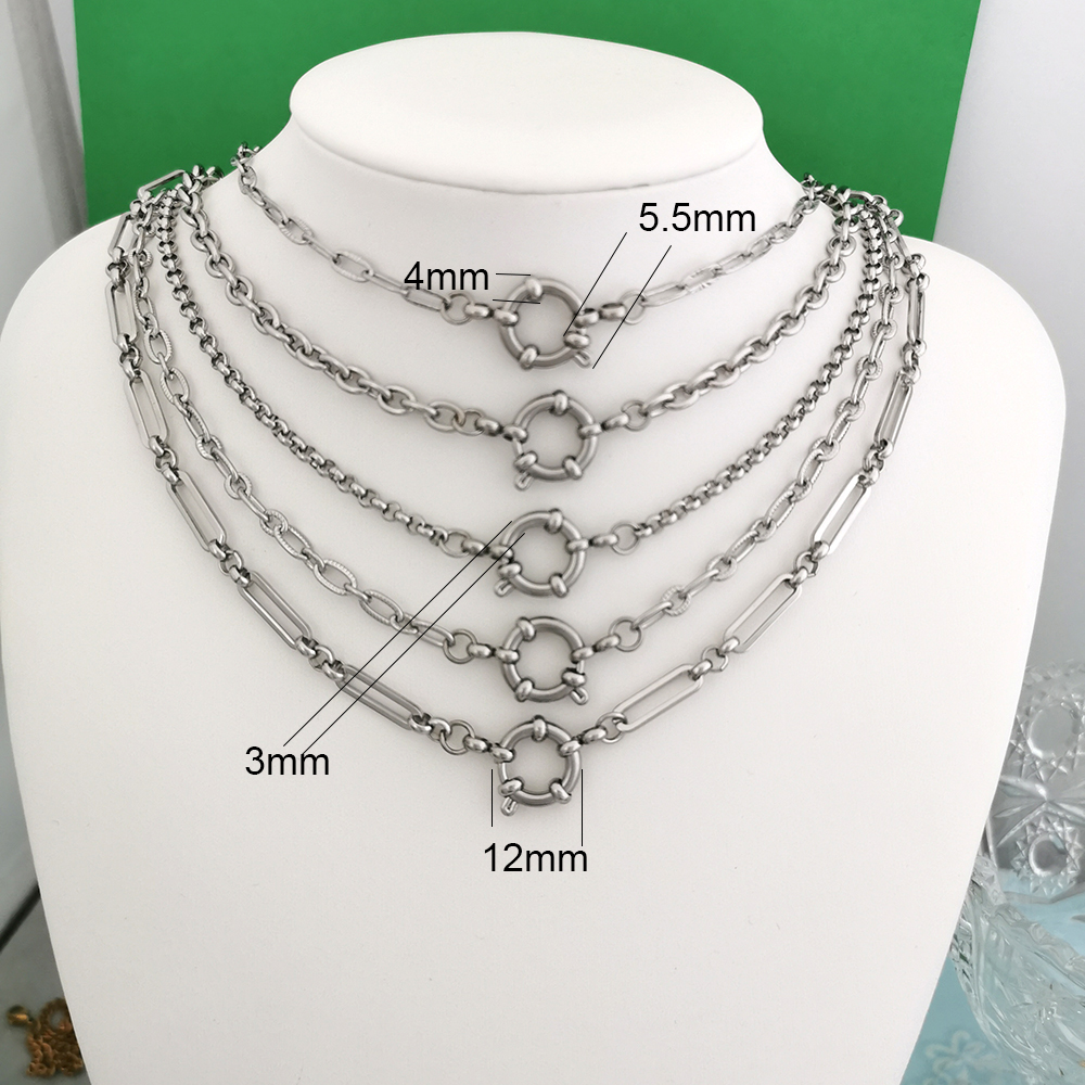Spring Sailor Clasp Necklace W - Battle Rope Anchor incelemesi ve fiyatı